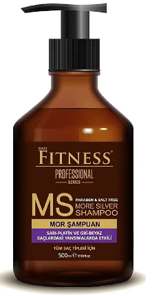 Fitness Professional Silver Mor Şampuan