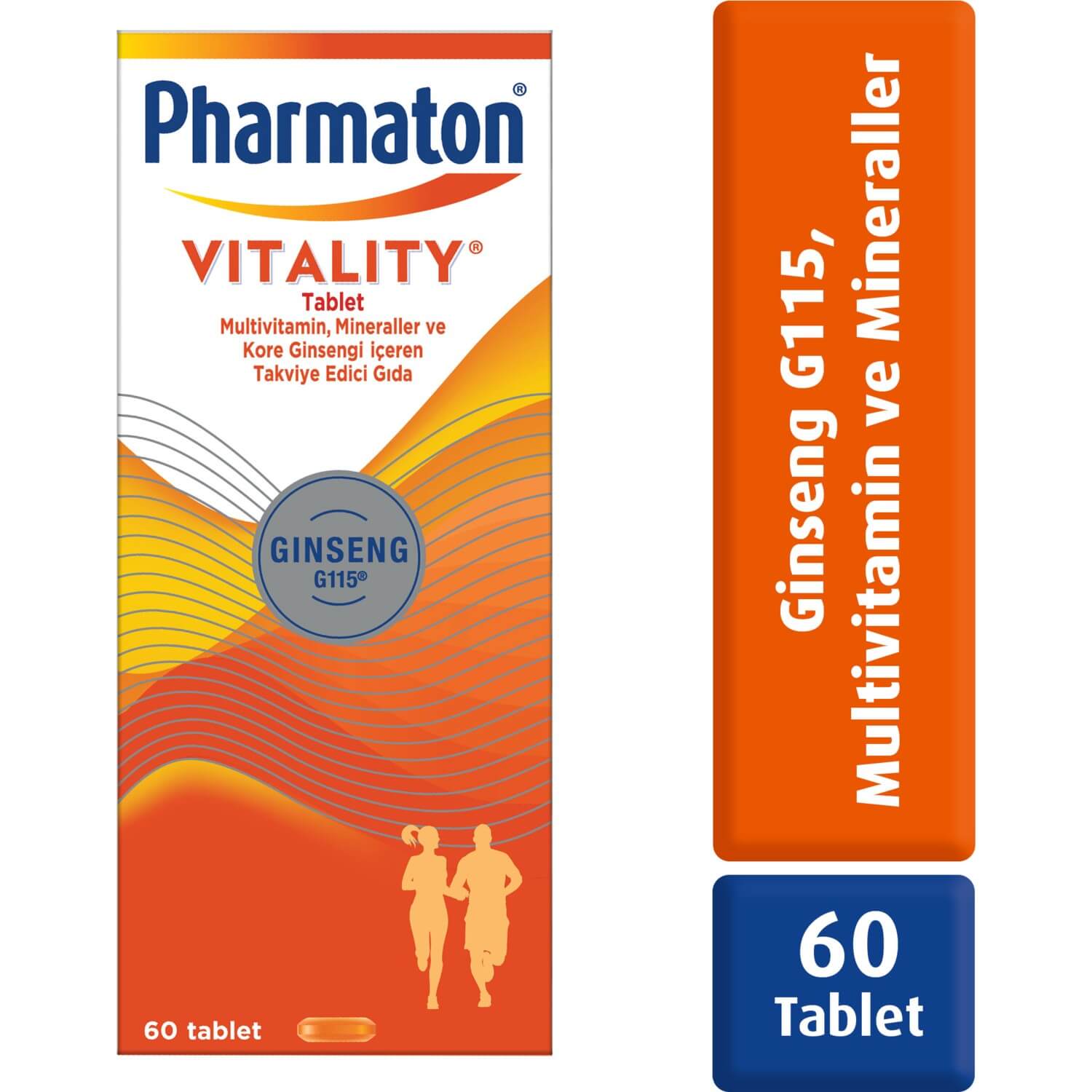 Pharmaton Vitality - Ginseng G115, Multivitamin ve Mineraller